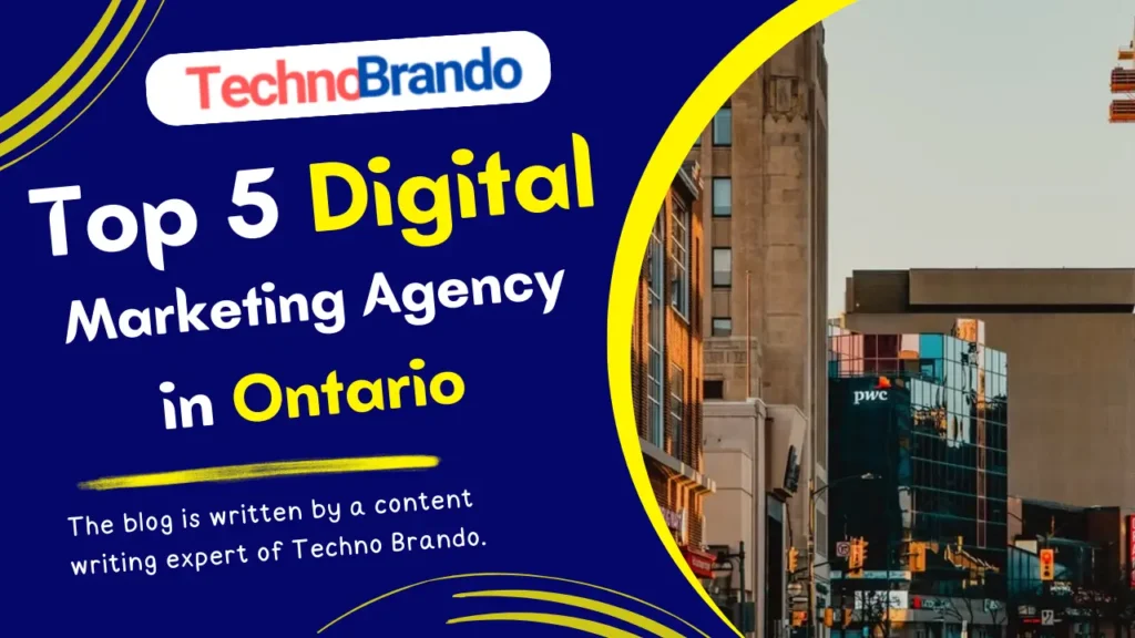 Digital marketing agencies in Ontario