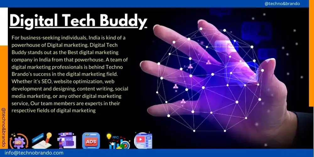 Digital Marketing Companies in London, This is the home page of Digital Tech Buddy, the #2 best digital marketing company in London, and it came under the list of Top 5 Digital Marketing Companies in London.