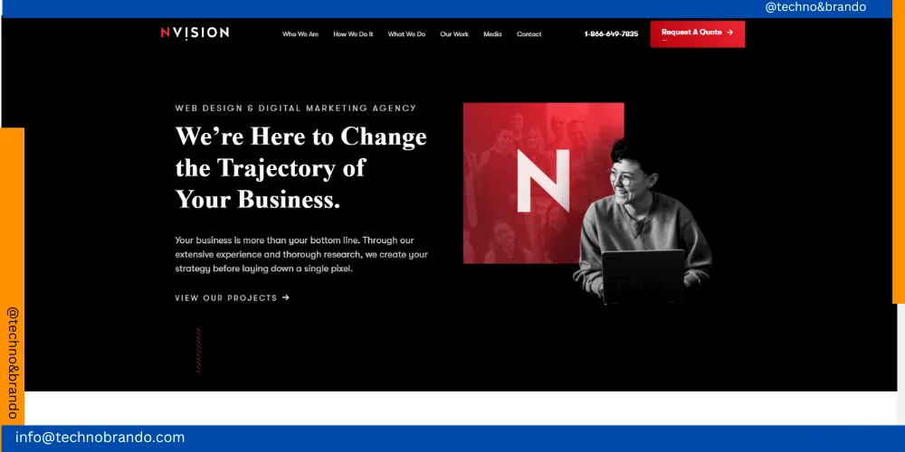 Digital Marketing Companies in Oklahoma City, This is the home page of Nvision, the #5 best digital marketing company in Oklahoma City, and it came under the list of Top 5 Digital Marketing Companies in Oklahoma City.